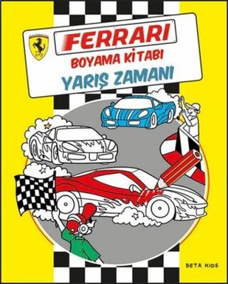Ferrari Boyama Kitabı - Yarış Zamanı - 1