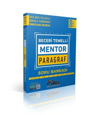 Fides 8. Sınıf Beceri Temelli Mentor Paragraf Soru Bankası - Fides Yayınları