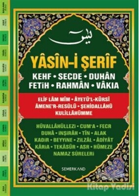 Fihristli Yasin-i Şerif - Semerkand Yayınları