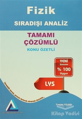 Fizik Sıradışı Analiz Tamamı Çözümlü Konu Özetli LYS - 1