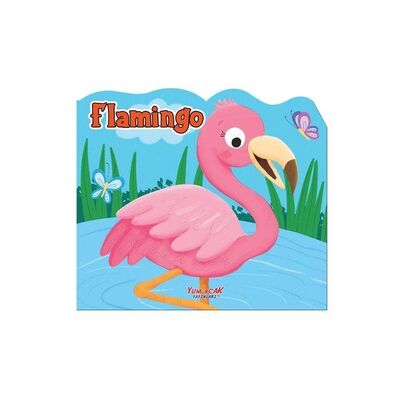 Flamingo - Şekilli Kitap - 1