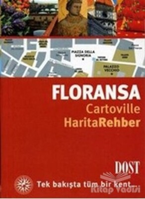 Floransa Cartoville Harita Rehber - Dost Kitabevi Yayınları
