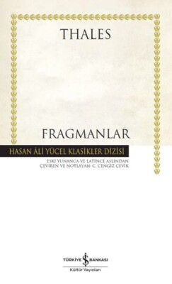 Fragmanlar - Hasan Ali Yücel Klasikleri (Ciltli) - İş Bankası Kültür Yayınları