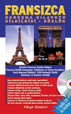Fransızca Konuşma Kılavuzu Dilbilgisi - Sözlük (CD'li) - Beşir Kitabevi
