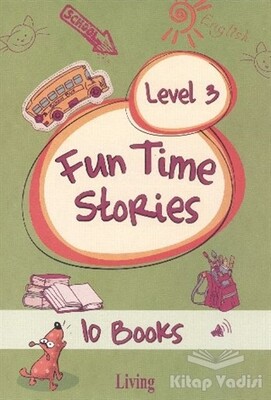 Fun Time Stories Level 3 (10 Books + CD + Activity) - Living English Dictionary