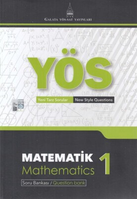 Galata YÖS-SAT Matematik 1 Soru Bankası - Galata YÖS-SAT Yayınları