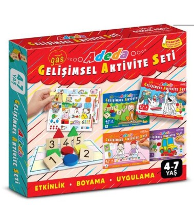 Gelişimsel Aktivite Seti
4-7 Yaş - Adeda Yayıncılık