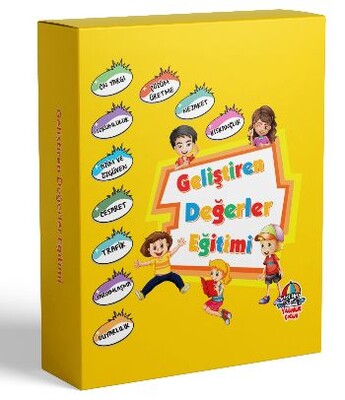 Geliştiren Değerler Eğitimi Kutulu 10 Kitap - Yağmur Çocuk