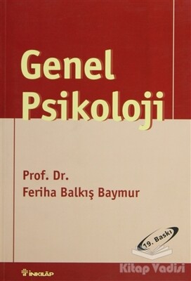 Genel Psikoloji - İnkılap Kitabevi