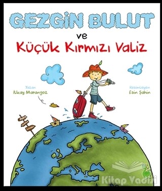 Gezgin Bulut ve Küçük Kırmızı Valiz - Yeşil Dinozor