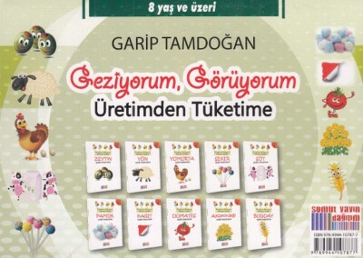 Geziyorum, Görüyorum Üretimden Tüketime (10 Kitap) - Somut Yayın Dağıtım