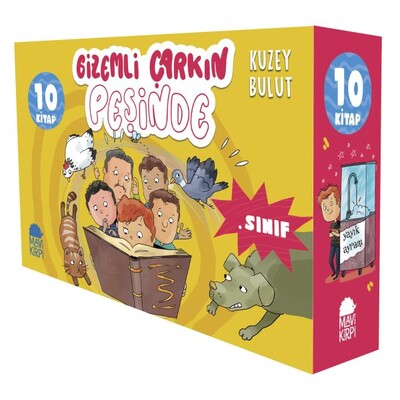 Gizemli Çarkın Peşinde 3. Sınıf Seti - (10 Kitap) - Mavi Kirpi Kitap