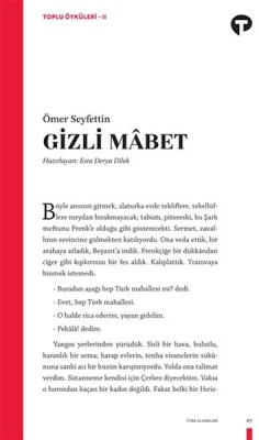 Gizli Mabet - Toplu Öyküleri 2 - Turkuvaz Kitap