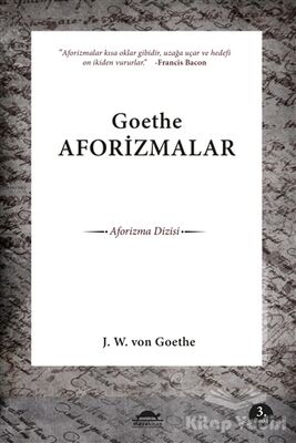 Goethe Aforizmalar - 1