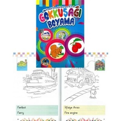 Gökkuşağı Boyama - Karatay Yayınları