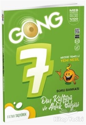 GONG 7.Din Kültürü ve Ahlak Bilgisi Soru Bankası - Gong Yayınları