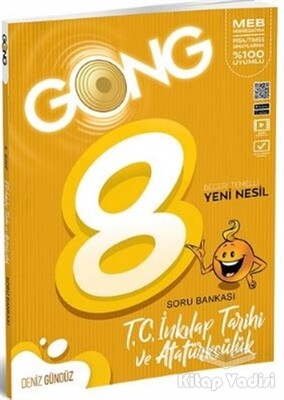 GONG 8.Sınıf T.C. İnkılap Tarihi ve Atatürkçülük Soru Bankası - Gong Yayınları