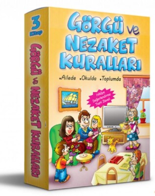 Görgü ve Nezaket Kuralları Dizisi (3 Kitap) - Damla Yayınevi