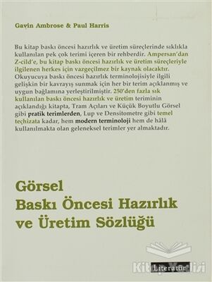 Görsel Baskı Öncesi Hazırlık ve Üretim Sözlüğü - 1