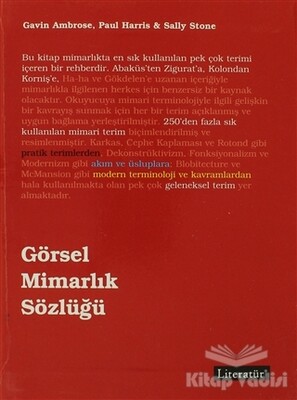 Görsel Mimarlık Sözlüğü - Literatür Yayınları