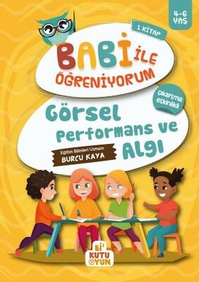 Görsel Performans ve Algı - Babi ile Öğreniyorum 1.Kitap - Bi Kutu Oyun