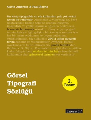Görsel Tipografi Sözlüğü - Literatür Yayınları