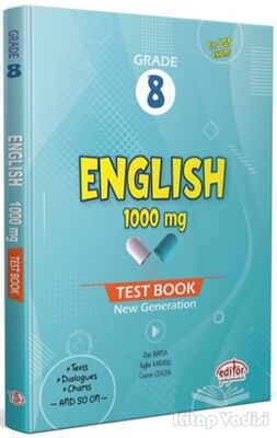Grade 8 English 1000 Mg Test Book - 1