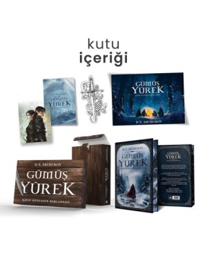 Gümüş Yürek 1: Kayıp Dünyanın Başlangıcı (Ciltli-Özel Kutulu Set) - Ephesus Yayınları