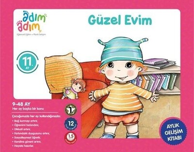 Güzel Evim - 11. Ay Gelişim Kitabı - Adım Adım Bebek Eğitimi