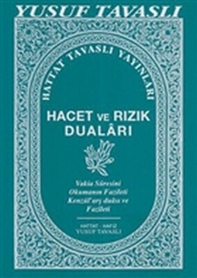 Hacet ve Rızık Duaları (C13) - Tavaslı Yayınları