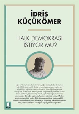 Halk Demokrasi İstiyor Mu - 1