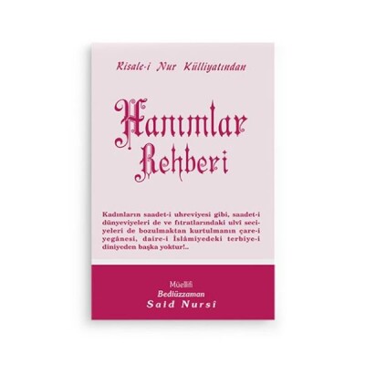 Hanımlar Rehberi Cep Boy - Envar Neşriyat