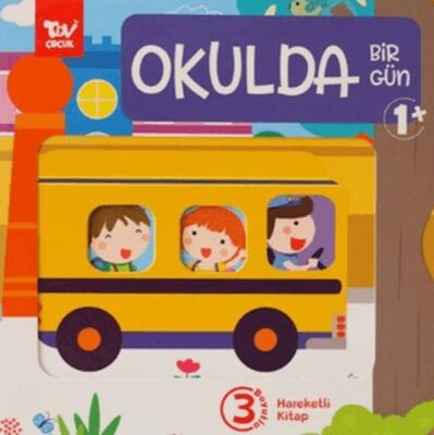 Hareketli 3d Kitap Okulda Bir Gün - 1