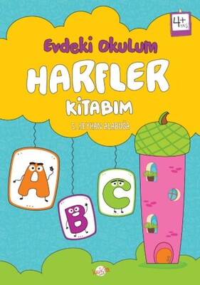 Harfler Kitabım - Evdeki Okulum - Kukla Yayınları