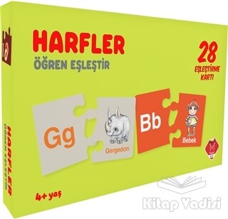 Harfler - Öğren Eşleştir (4+ Yaş) - Mikado Yayınları