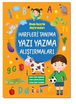 Harfleri Tanıma Yazı Yazma Alıştırmaları - Bıcırık Yayıncılık