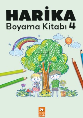 Harika Boyama Kitabı 4 - Eksik Parça Yayınları