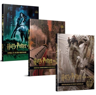 Harry Potter Film Dehlizi Serisi 3 Kitap Takım ( Karton Kapak) - Teras Kitap