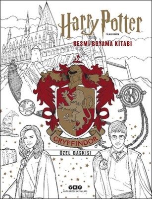 Harry Potter Filmlerinden Resmi Boyama Kitabı – Gryffindor Özel Baskısı - Yapı Kredi Yayınları