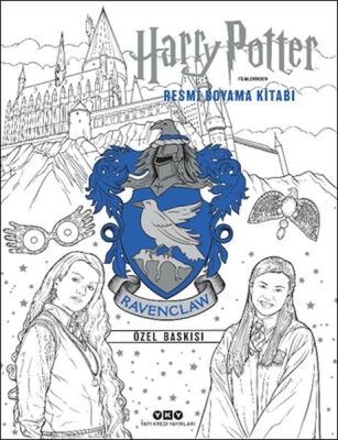 Harry Potter Filmlerinden Resmi Boyama Kitabı – Ravenclaw Özel Baskısı - 1