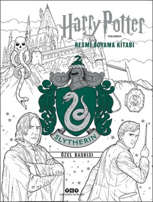 Harry Potter Filmlerinden Resmi Boyama Kitabı – Slytherin Özel Baskısı - Yapı Kredi Yayınları