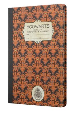 Harry Potter Hogwarts Hafflepuf Sert Kapak Butik Defter Kahverengi - 1