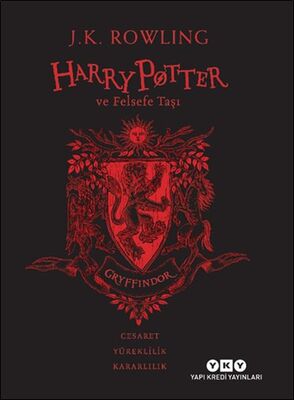 Harry Potter ve Felsefe Taşı 20. Yıl Gryffindor Özel Baskısı - 1