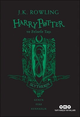 Harry Potter ve Felsefe Taşı 20. Yıl Slytherin Özel Baskısı - Yapı Kredi Yayınları