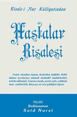 Hastalar Risalesi Normal Boy - Envar Neşriyat