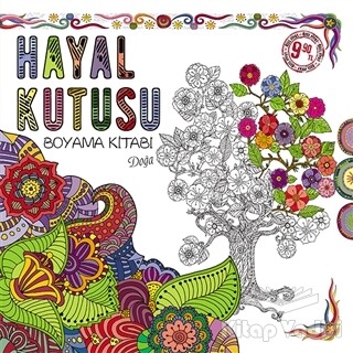 Hayal Kutusu Boyama Kitabı - Doğa - Eksik Parça Yayınları