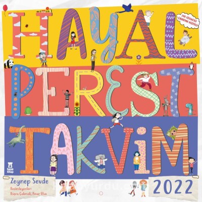 Hayalperest Takvim 2022 (Çıkartma Hediyeli) - Taze Kitap