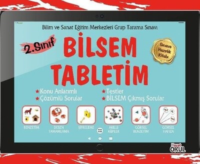 Hayat Okul 2. Sınıf Bilsem Tabletim (Yeni) - Hayat Yayınları