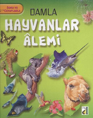 Hayvanlar Alemi Boyama (8 Kitap) - Damla Yayınevi