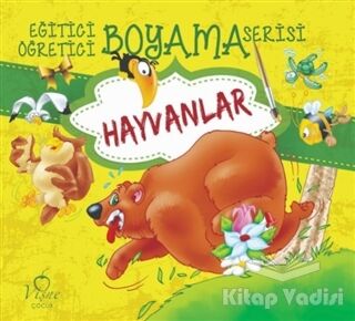 Hayvanlar - Eğitici Öğretici Boyama Serisi - 1